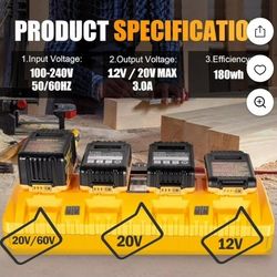 Port Charguer Station Ion Battery
