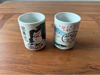 Japanese Ceramic Tea Cups / Mugs