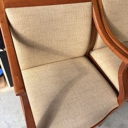 Wooden Armchairs $20 EACH total 12