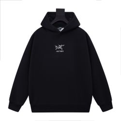 Arcteryx Black Hooded Pullover Sweatshirt M