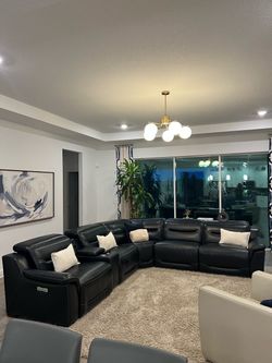 Sofa recliner sectional