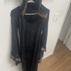 Silk Robe Vampire Costume 