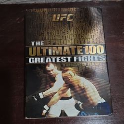UFC: The Ultimate 100 Greatest Fights DVD 4-Disc Box Set Widescreen NTSC 2009