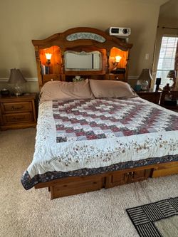 Bedroom set.
