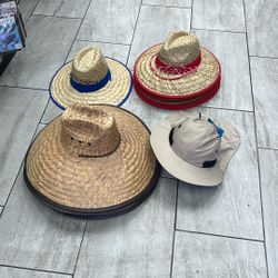 Straw Hats $8 Each
