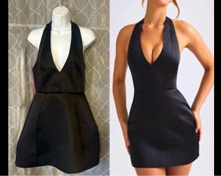 Oh Polly Harmonia Halterneck Structured Tulip Mini Prom HOCO  Dress Woman size 6