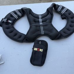 Weighted Vest for Men Women, 12LBS Weights Vest for Walking Running Workout 