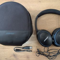 Bose SoundLink AE2 Around-Ear II Bluetooth Wireless Headphones - Blac