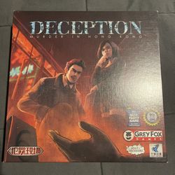 Deception Murder In Hong Kong Board Game