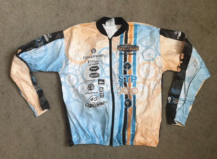 Seattle to Portland Cycling Windbreaker - Medium
