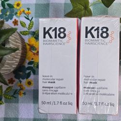 K 18 Leave In Mask 2 Pcs