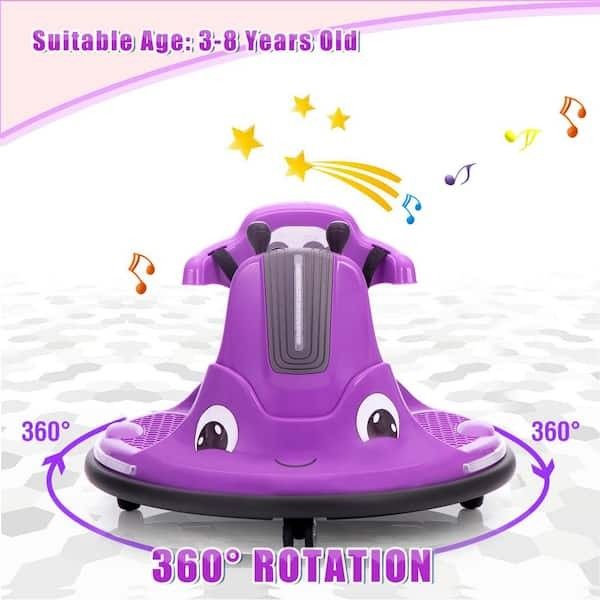 Bumper Car with Remote,12-Volt Kids Ride on Electric Bumper Car with Remote Control & LED Light, NEW