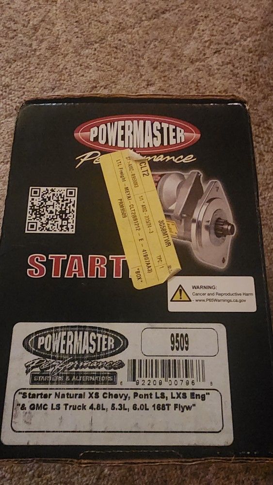 Powermaster Performance Starter