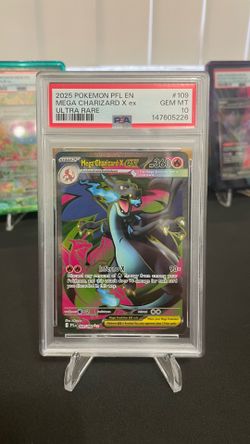 Mega Charizard X Ex - 109/094 - PSA 10