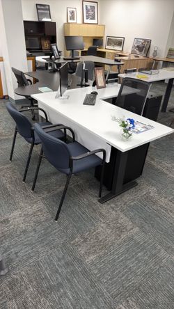 Sit Stand Desk L Shape