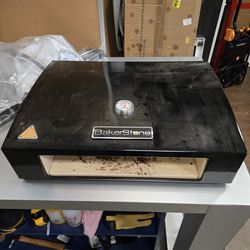 Grill top pizza oven