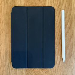 Smart Folio iPad mini Case and Apple Pencil