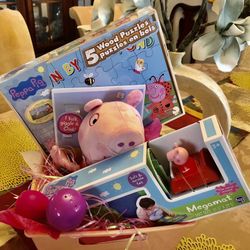 Peppa Pig Easter Basket!!!