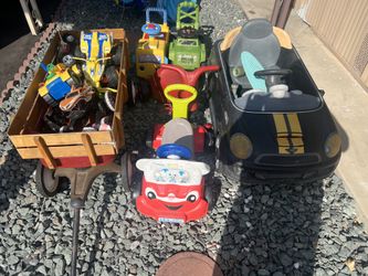 Kids Ride-On Toys Bundle – Cars, Trikes, Wagon & More – $100 OBO