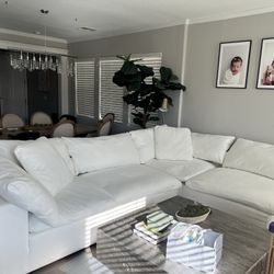 White Sectional