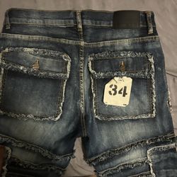 Stack Jeans Shorts