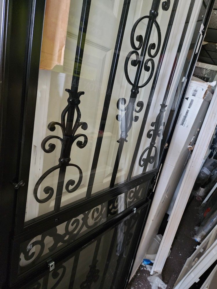 Raw Iron Security Door