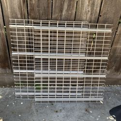 Metal Grid Rack Shelves