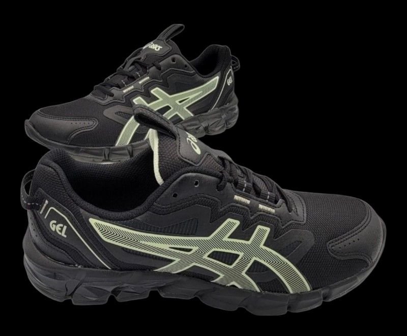 ASICS Gel-Quantum 90 Black/Whisper Green(1202A040-001) Women's Size 9.5 M Usa
