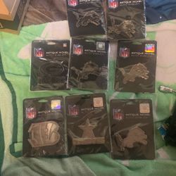 NFL Metal Emblems 