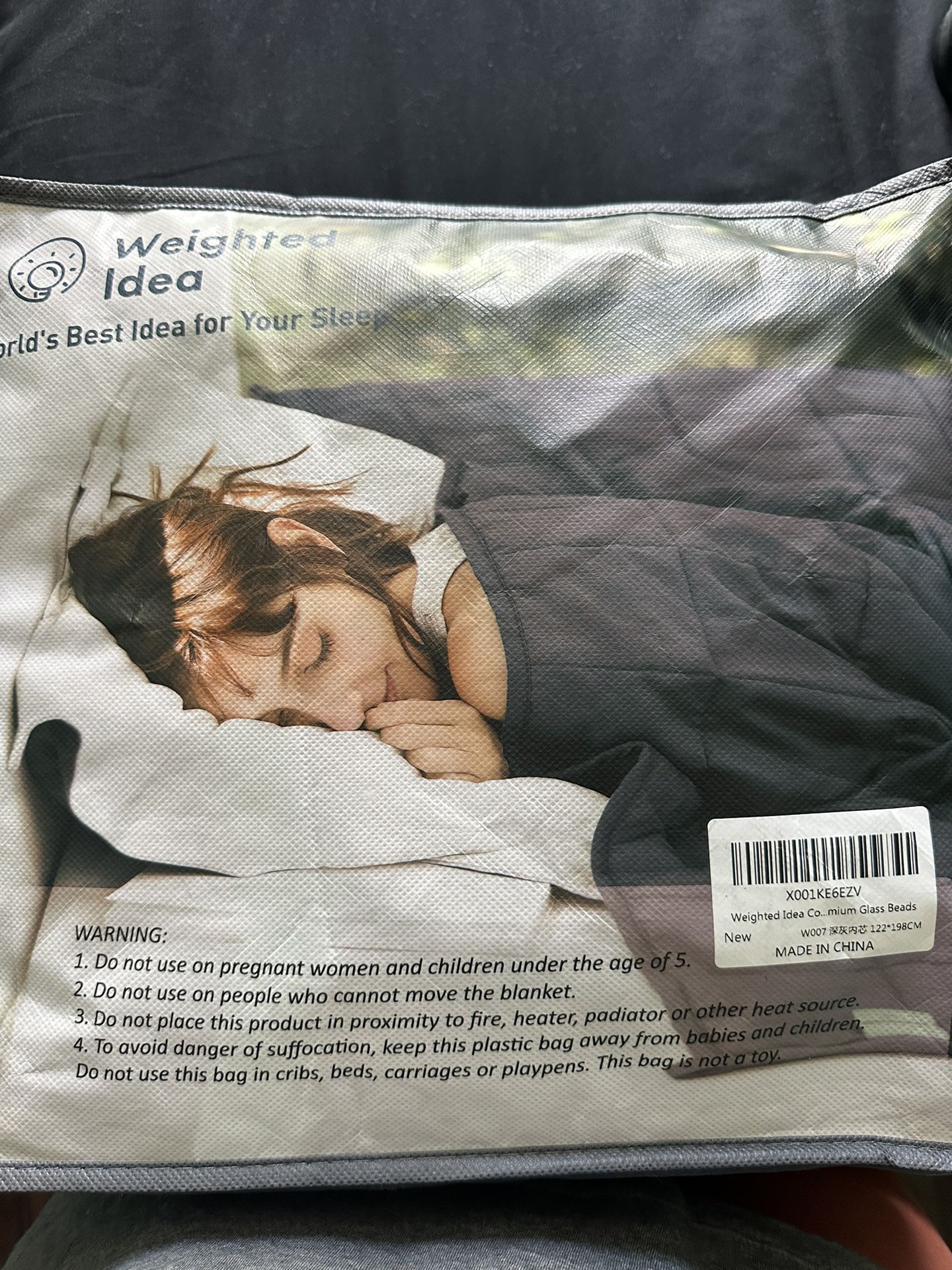 NEW Weighted Blanket-gray