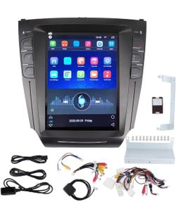 Qiilu 10.4in Car GPS Navigation, Car Radio Stereo GPS Navigation System Portrait Fit for IS200 IS250 IS300 IS(contact info removed) ?2015