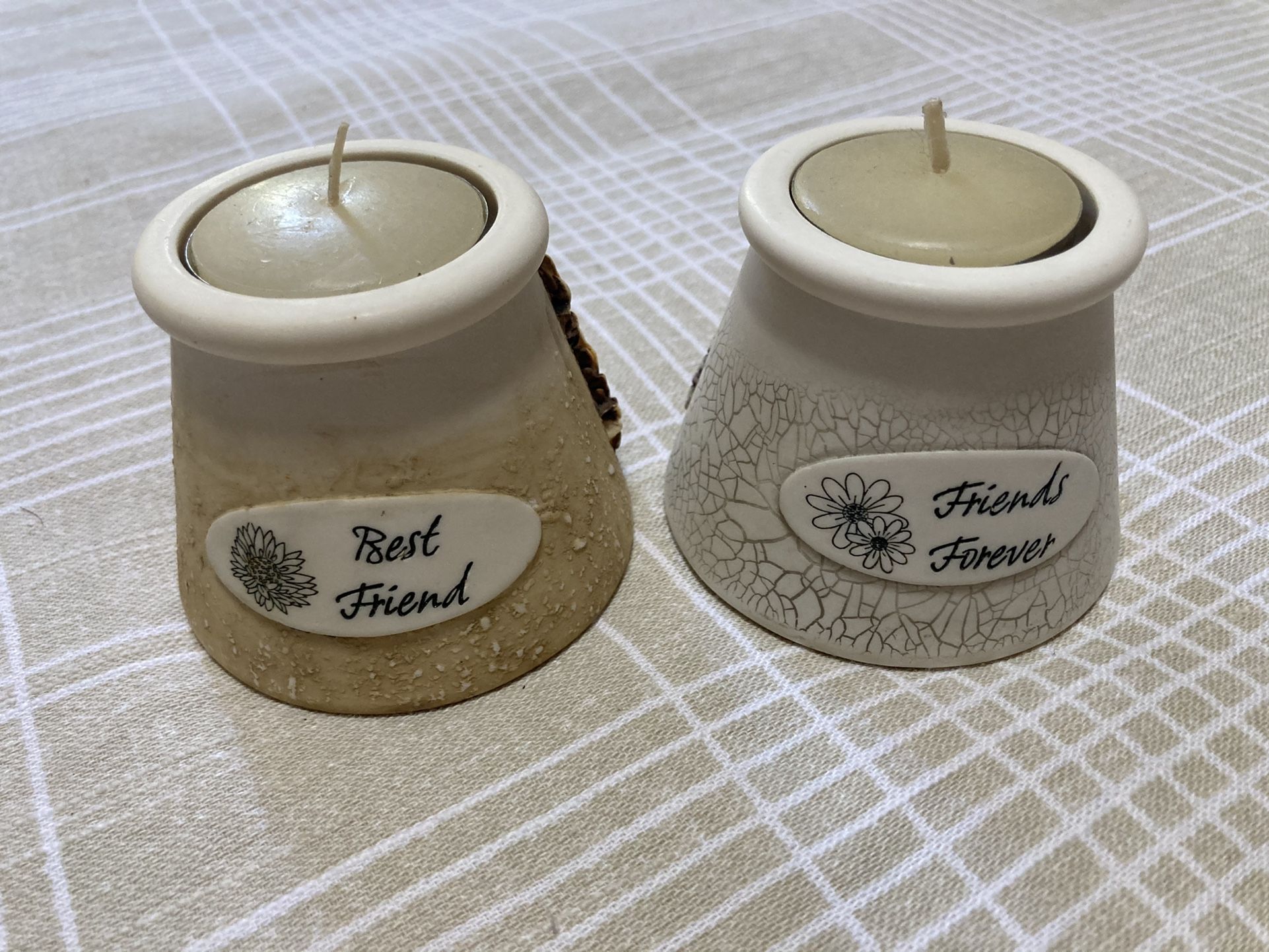 Friendship Candle Holders With Tealight Included