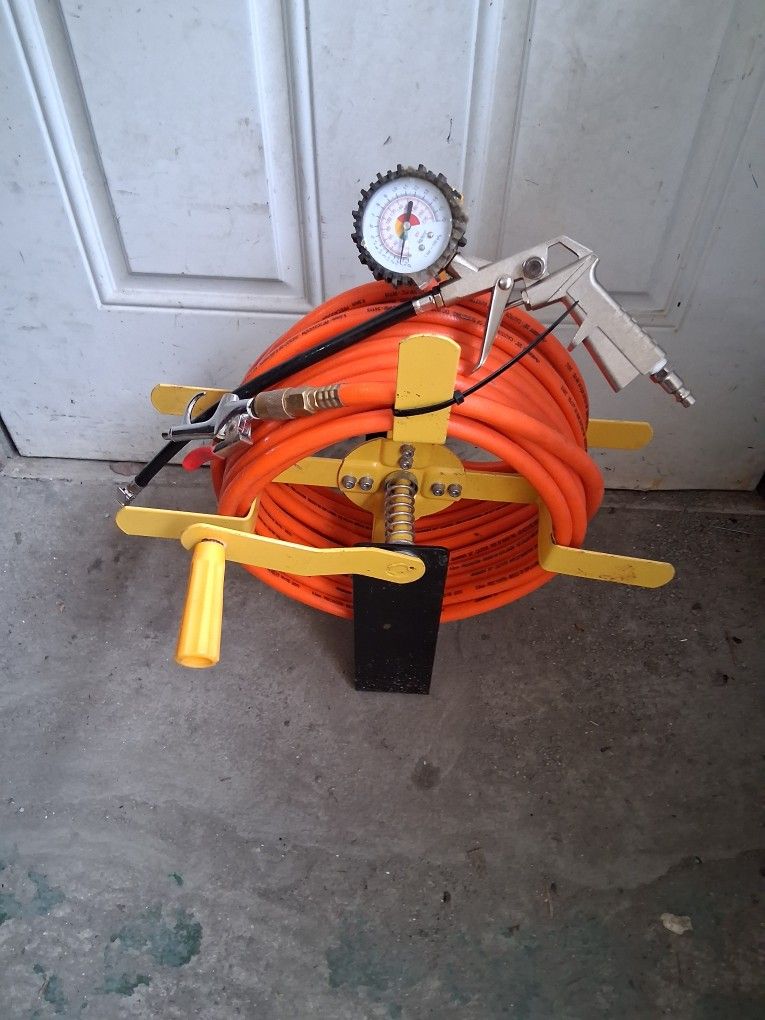 Yes, It's Available Central Pneumatic 50' Air Hose Hand Crank Reel