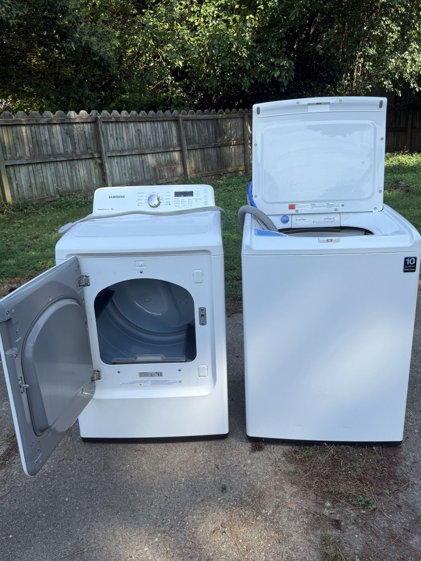 Samsung Washer & Dryer Set