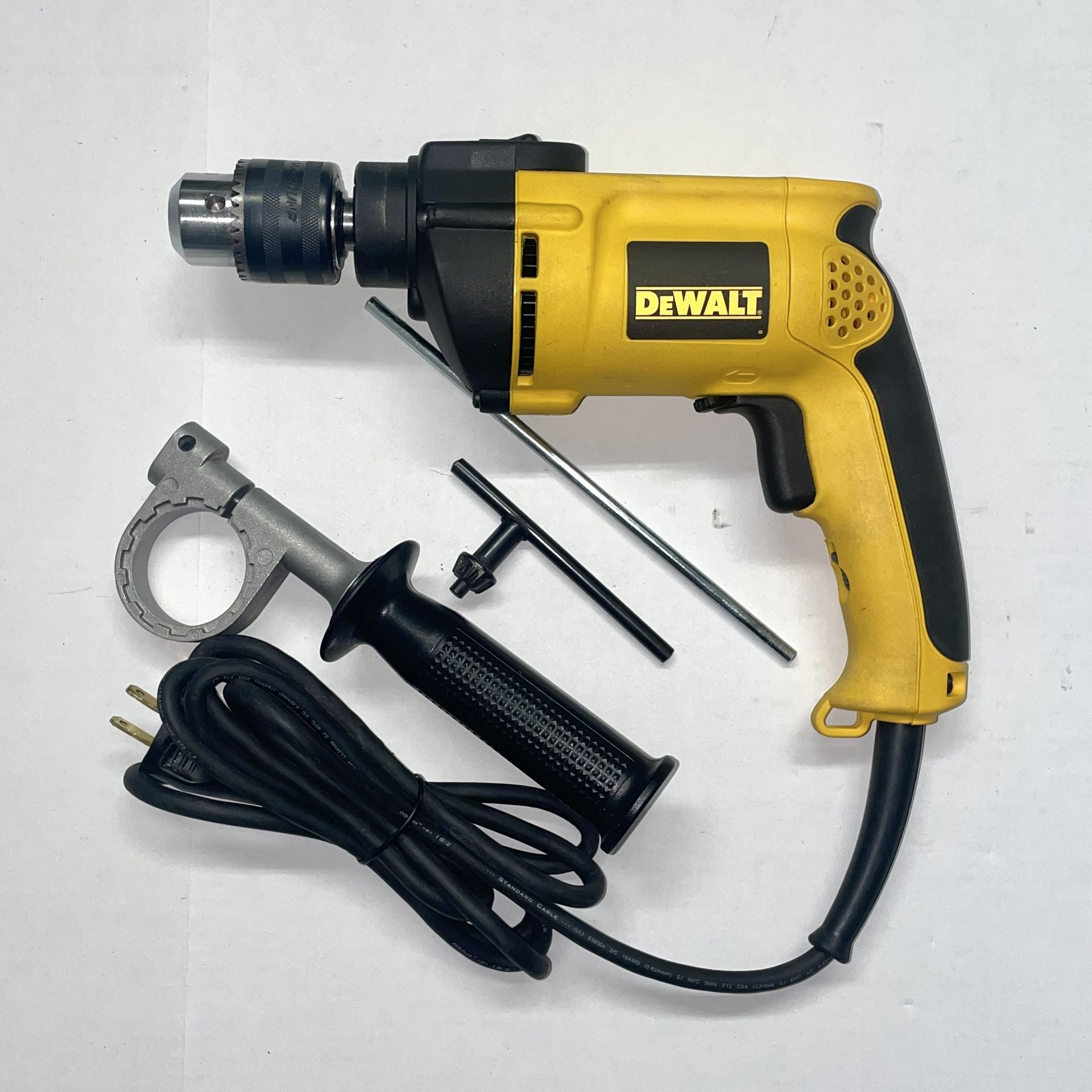 DEWALT 7.8 Amp Corded 1/2 in. Variable Speed Reversible Hammer Drill