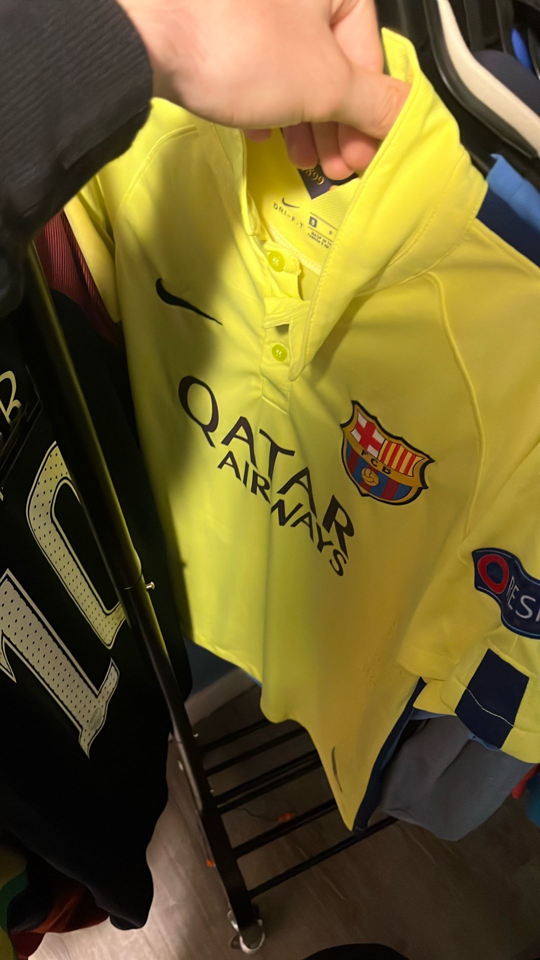 Neymar 14-15 3rd Kit Size S Men’s