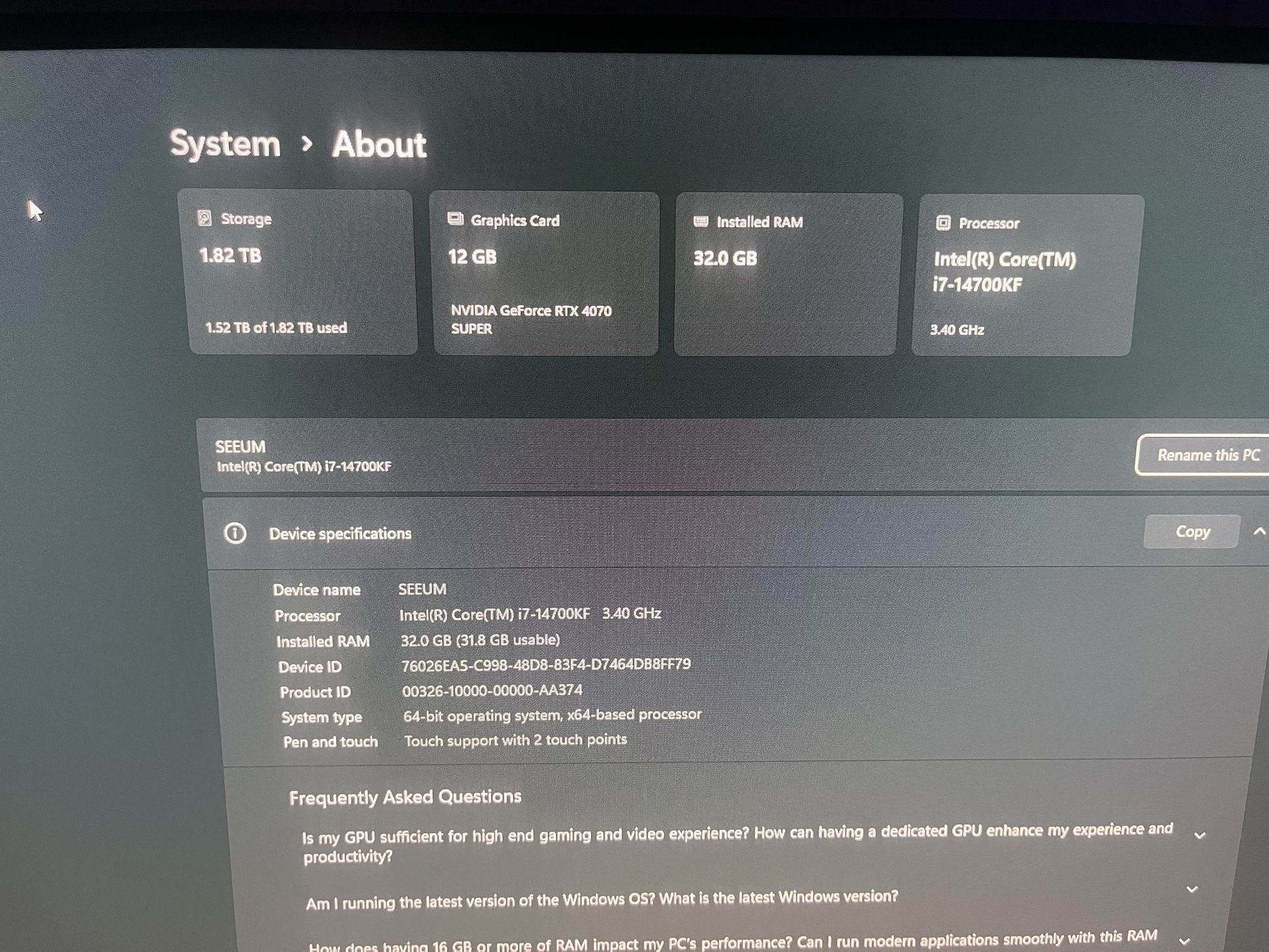 Gaming PC
