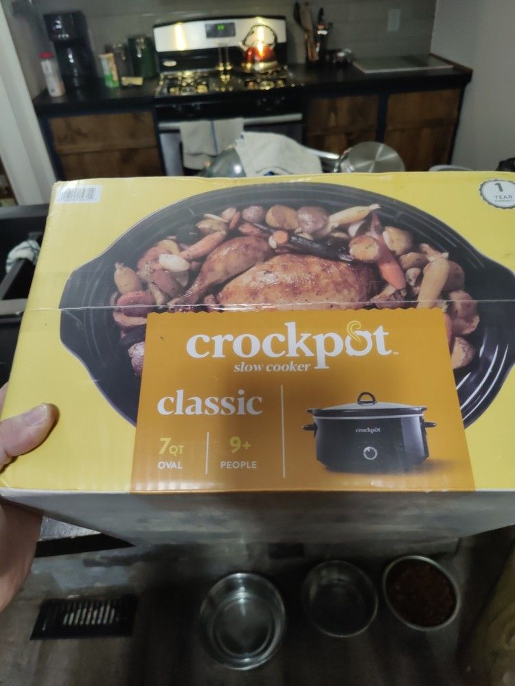 Crockpot Slow Cooker 7qt