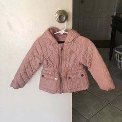 Girls Hooded Lined Jacket 18 Months