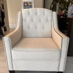 Beige Armchair 
