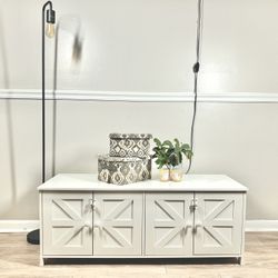 Cat litter box enclosure + Entertainment stand 