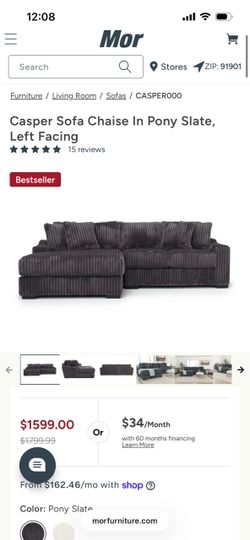 Casper Sofa Chaise