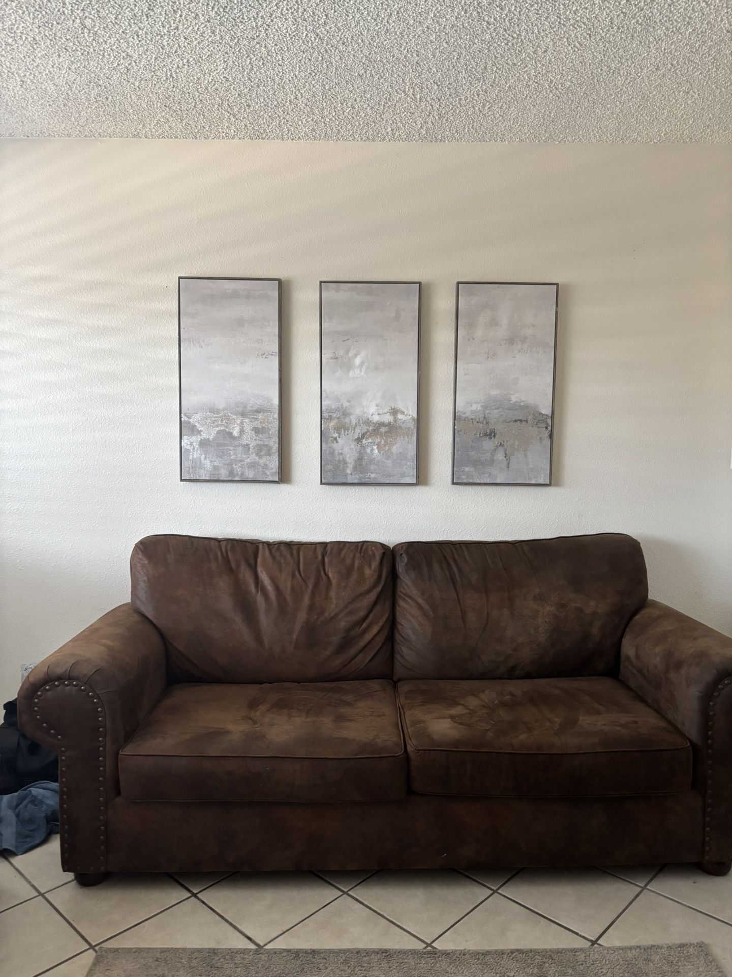 Brown couch
