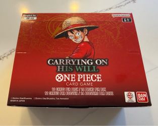One Piece OP-13:  Carry On His Will - Sealed Box/Shipping