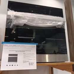 Sharp 24" Stainless Steel Single Electric Wall Oven Starting At $1250