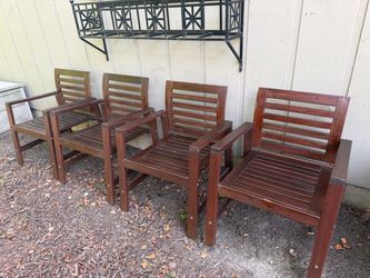 Fire Pit Patio Chairs. Very Nice!!