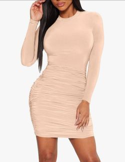 Nude dress