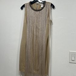 Katia Beige Dress Size Large