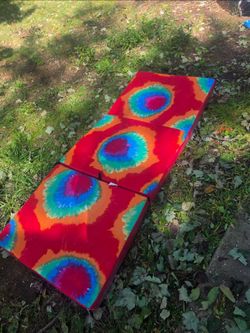 Tie-Dye Folding Gymnastics Mat.. prices firm