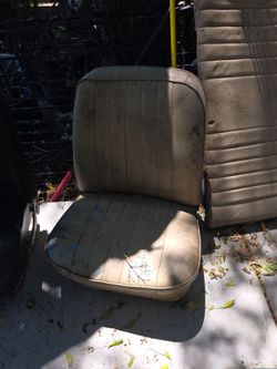 Vw seat & bench just the bottom half